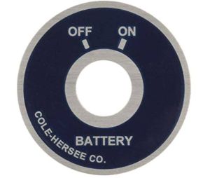Cole Hersee Plaque frontale 82065