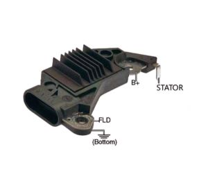 Delco Remy Régulateur (intégré) pour Delco D-1328