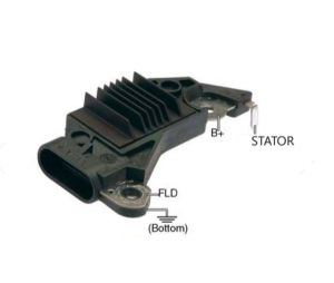 Delco Remy Régulateur (intégré) pour Delco D-1329